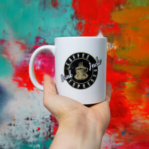 8 Oz. Dark Brew Coffee Mug
